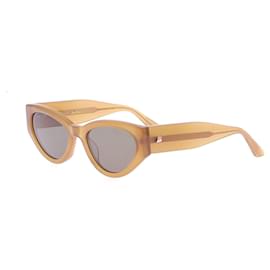 Autre Marque-Non Signé / Unsigned sunglasses T.  Plastic-Brown