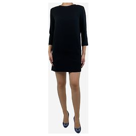 The row Schwarzes Mini-Kleid mit Fronttasche - Größe UK 8 Schwarz