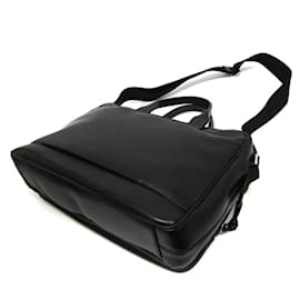 Bally-Bally DRAFT Men's Leather Briefcase and Shoulder Bag-Black