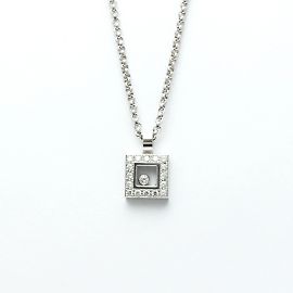Collar Péndulo Chopard Happy Diamond 79/2896 Plata