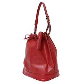 Louis Vuitton-Louis Vuitton Red Epi Noe Shoulder Bag-Red