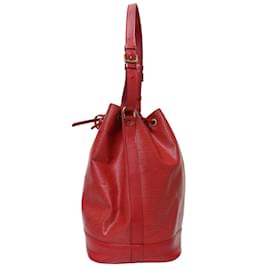 Louis Vuitton-Louis Vuitton Red Epi Noe Shoulder Bag-Red