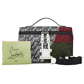 Christian Louboutin-Christian Louboutin Rubiclic Handbag-Black,Red