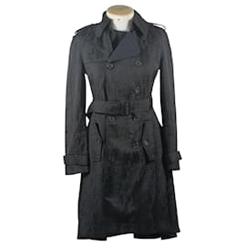 Trench Altuzarra Imprimé Python Noir Noir