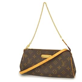 Louis Vuitton-Louis Vuitton Monogram Eva Shoulder Bag-Brown