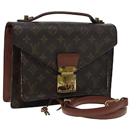Louis Vuitton-Louis Vuitton Monogram Monceau 26 Shoulder Bag-Brown