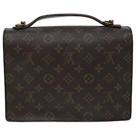 Louis Vuitton-Louis Vuitton Monogram Monceau 26 Shoulder Bag-Brown