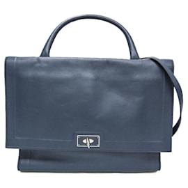 Givenchy-Givenchy Shark Handbag-Blue