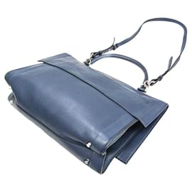 Givenchy-Givenchy Shark Handbag-Blue