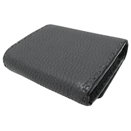 Fendi-Portefeuille Fendi Selleria-Gris