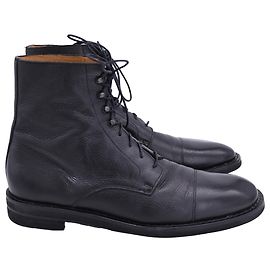 Maison Martin Margiela Stivaletti con lacci Maison Margiela in pelle nera Nero