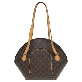 Louis Vuitton-Louis Vuitton Monogram Ellipse Shopping Shoulder Bag-Brown
