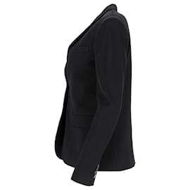 Theory-Theory Matilda Blazer in Black Wool-Black