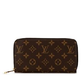 Louis Vuitton-Louis Vuitton Monogram Zippy Wallet-Brown