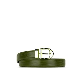Louis Vuitton-Louis Vuitton Epi Santur Classic Belt-Brown