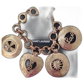 Yves Saint Laurent Braccialetti D'oro