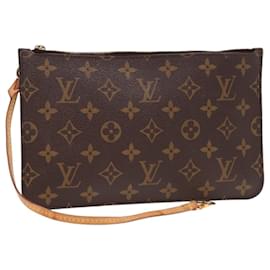 Louis Vuitton-Louis Vuitton Neverfull pouch-Brown