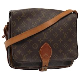 Louis Vuitton-LOUIS VUITTON Monogram Cartouchiere GM Shoulder Bag M51252 LV Auth 86367-Monogram