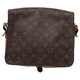 Louis Vuitton-LOUIS VUITTON Monogram Cartouchiere GM Shoulder Bag M51252 LV Auth 86367-Monogram