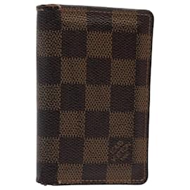 Louis Vuitton-LOUIS VUITTON Damier Ebene Organizer Dupoch Card Case N61721 LV Auth 85866-Other