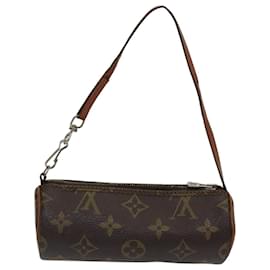 Louis Vuitton-LOUIS VUITTON Monogram Papillon Pouch LV Auth 86331-Monogram