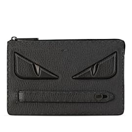 Fendi-Fendi Bugs Monster Eye Clutch Bag-Black