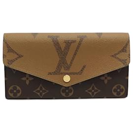 Louis Vuitton-Louis Vuitton Portefeuille Sarah Long Wallet-Brown