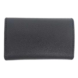 Bulgari-Bvlgari Leather Keycase-Black