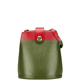 Louis Vuitton-Louis Vuitton Epi Cluny Shoulder Bag-Red