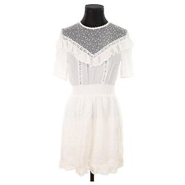 The Kooples Vestido blanco Blanco