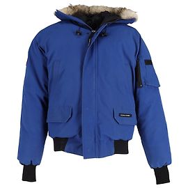 Canada Goose Chilliwack Bomber Jacket in Royal Blue Polyester Blue