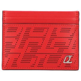 Christian Louboutin red Wallet Red