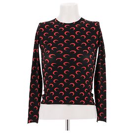 MARINE SERRE  Tops T.International S Polyester Black