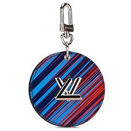 Chaveiro espelho Epi Twist da Louis Vuitton Multicor Azul marinho