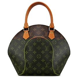 Louis Vuitton-Louis Vuitton Brown Monogram Ellipse PM-Brown