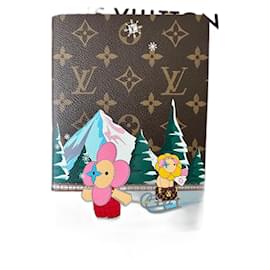 Louis Vuitton-Clemence Notebook-Brown