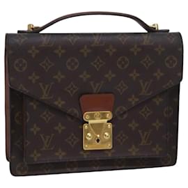 Louis Vuitton-Louis Vuitton Monogram Monceau 28 Hand Bag 2Way-Brown