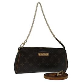 Louis Vuitton-Louis Vuitton Monogram Eva Shoulder Bag 2Way-Brown