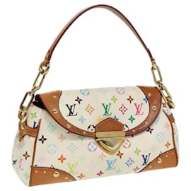 Louis Vuitton-Louis Vuitton Monogram Multicolor Beverly Mm Shoulder Bag-White