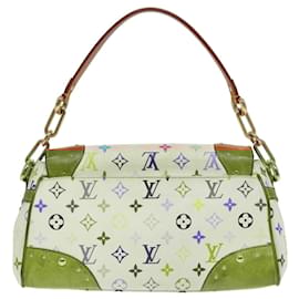 Louis Vuitton-Louis Vuitton Monogram Multicolor Beverly Mm Shoulder Bag-White