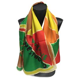 Chal de seda Vivienne Westwood Multicolor