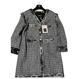 Chanel-Chanel Tweed jacket-Silvery