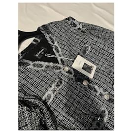 Chanel-Chanel Tweed jacket-Silvery