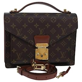 Louis Vuitton-LOUIS VUITTON Monogram Monceau 26 Shoulder Bag M51187 LV Auth ep5179-Monogram