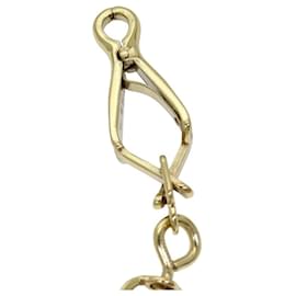 Louis Vuitton-LOUIS VUITTON Less Baxter MM Dog Leash Leather Beige M58051 LV Auth 86281-Beige