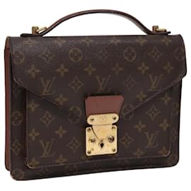 Louis Vuitton-LOUIS VUITTON Monogram Monceau 26 Shoulder Bag M51187 LV Auth 86376-Monogram