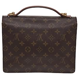 Louis Vuitton-LOUIS VUITTON Monogram Monceau 26 Shoulder Bag M51187 LV Auth 86376-Monogram
