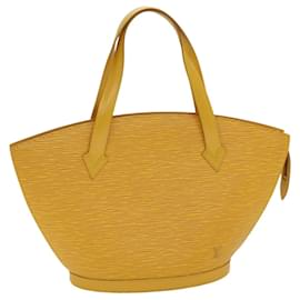 Louis Vuitton-LOUIS VUITTON Epi Saint Jacques Hand Bag Yellow M52279 LV Auth 85912-Yellow