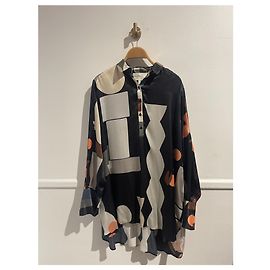 Autre Marque MUNTHE Tops T.International M Viscose Black