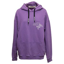 Moletom com capuz impresso Golden Goose roxo e branco tamanho US M Roxo